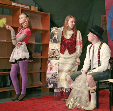 Spektaklio akimirka. R.Pupelio nuotr.