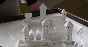 Seime -  rokiškėnų kurti maketai.