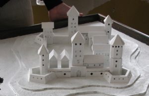 Seime -  rokiškėnų kurti maketai.