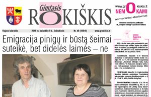 Šeštadienio "Gimtasis Rokiškis"