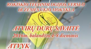 Atvyk. Sužinok. Išsirink