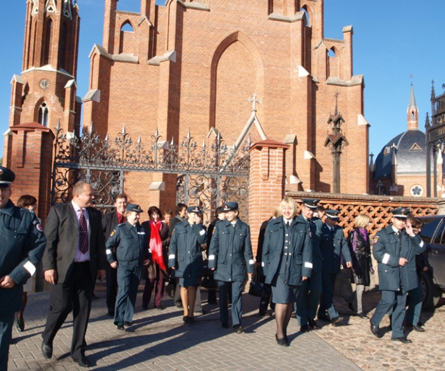 Vakar Šv. Mato bažnyčioje Angelai sargai meldėsi už save