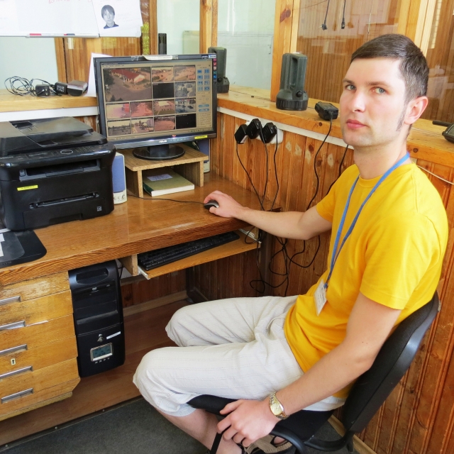 Policijos savanoris rokiškėnas Gytis Antanavičius. PK archyvo nuotr.