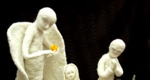 Žiobiškietės Danutės Stočkuvienės prakartėlė. Dariaus Baltakio nuotr.