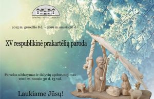 Sausio 30 - ąją - prakartėlių parodos uždarymas