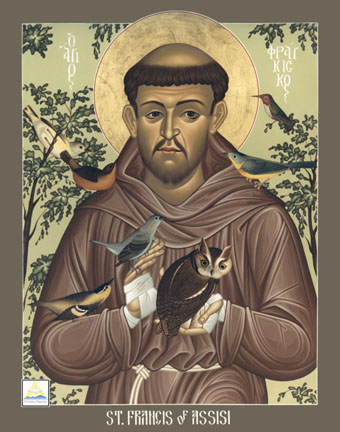 Šv. Pranciškus Asyžietis.