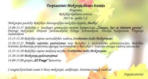 Kviečia į šventę mokytojus