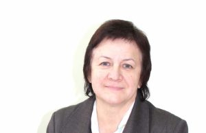 Juozo Tūbelio progimnazijos savanorių grupės „Mes prieš smurtą“ vadovė socialinė pedagogė Genutė Pugžlienė.