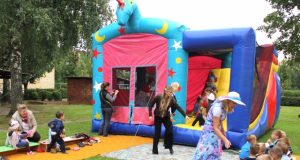 Batutas nudžiugino mažuosius “Pumpurėlio” auklėtinius. N.Byčkovskio nuotr.