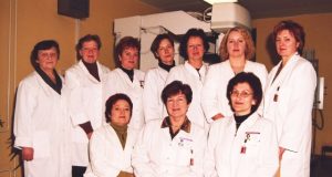 Radiologijos skyriaus personalas.