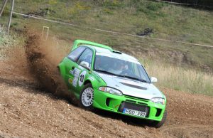 Vėl – „Aplink Lietuvą“ Ralio akimirka. Organizatorių archyvo nuotr.