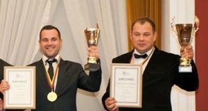 Virginijus Daudžvardis (dešinėje) ir Tadas Pupeikis šiemet šalies ralio čempionate buvo antri. Asmeninio archyvo nuotr.