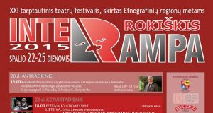 Renginio afiša.
