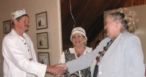 Parodos atidarymo šventės pradžioje - susitikimo malonumai