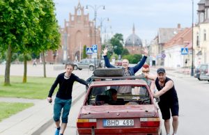 Filmavimo akimirkos. J. Krisiūno archyvo nuotr.