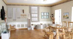 Krašto muziejuje - Rokiškio tautodailininkų paroda.