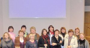 Rokiškio kultūros darbuotojai mokymuose.