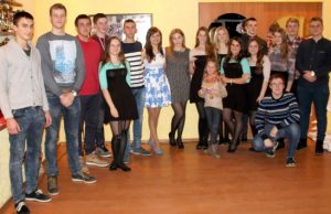 Raminta (centre) su ištikimais ir visuomet palaikančiais klausytojais.