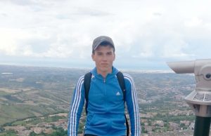 Rokiškio Juozo Tumo-Vaižganto gimnazijos abiturientas Kornelijus Gasiūnas.