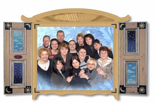 „Gimtojo Rokiškio“ kolektyvas.