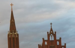Saugaus eismo renginys vyks prie Rokiškio šv. apaštalo evangelisto Mato bažnyčios. D. Zibolienės nuotr.
