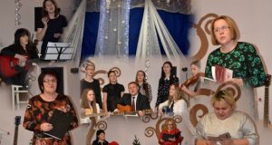 Lopšelyje-darželyje "Varpelis“ poezijos-muzikos vakare "Žodžiai tyloje“ dalyvavę pedagogai skaitė eiles