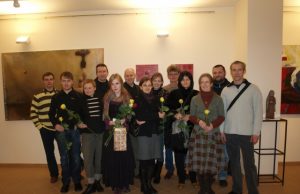 Rokiškio dailininkai ir jų kolegos iš Šiaulių bei Dusetų parodoje "Moters širdis".