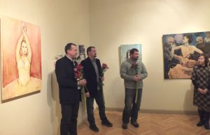 Trijų menininkų kūryba atspindi jų kaitą, brandą ir tobulėjimą Arūnas (iš kairės)