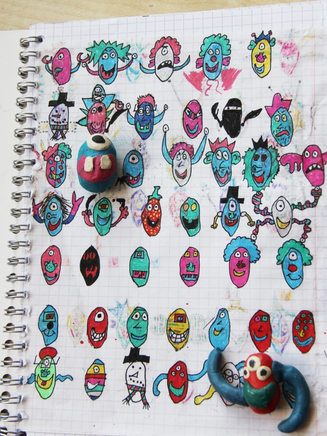 Linksmųjų pupelių sąsiuvinis.