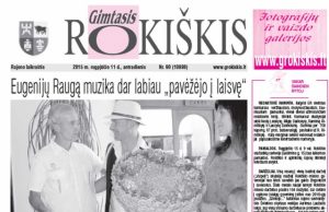 Skaitykite antradienio "Gimtąjį Rokiškį“