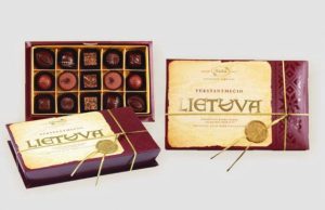 UAB "Rūta" saldainių rinkiniai.