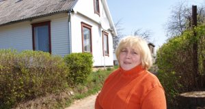 Prie rekonstruojamos Respublikos gatvės gyvenanti Alvydė Rutkauskienė mano