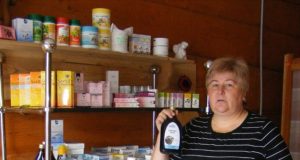 Verslininkė Zita Ruzienė prekiauja natūraliais šveicariškais žolelių papildais