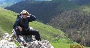 Poilsio akimirka Pirėnų kalnuose.