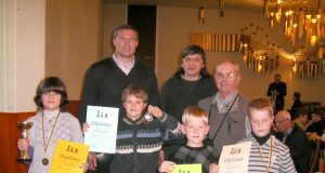 Rokiškėnai Tomas Repšys (iš kairės)