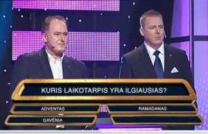 Rotarietis Romualdas Šaferis (kairėje) žaidime buvo nepralenkiamas.