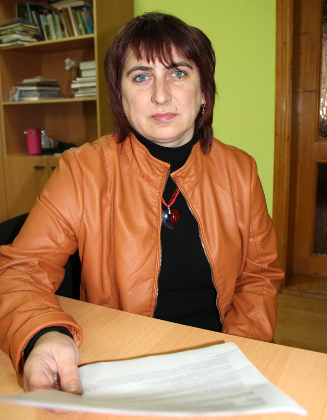 Rinkimų apygardos komisijos pirmininkė Olia Samėnienė. D.Zibolienės nuotr. Rinkimų apygardos komisijos pirmininkė Olia Samėnienė. D.Zibolienės nuotr.