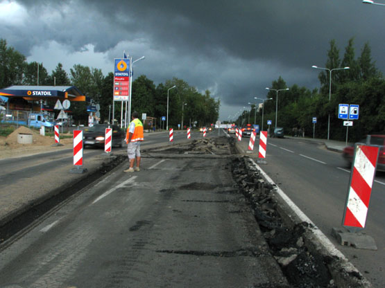 Šioje Respublikos gatvės dalyje bus įrengta saugumo salelė