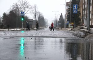 Ttrinkelėmis grįsta Kauno ir Laisvės gatvių sankryža kelia nemažai diskusijų.