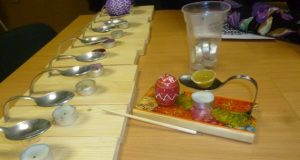 Margučių vaškavimo staklės