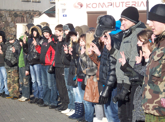 Jaunieji šauliai. G.Veikšytės nuotr.