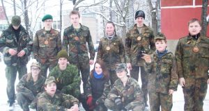 Rokiškio 9-osios kuopos jaunieji šauliai pasipuošė medaliais. A.Veikšio nuotr.