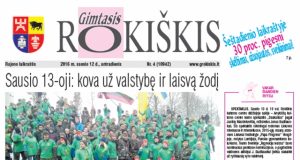 Antradienio "Gimtasis Rokiškis"
