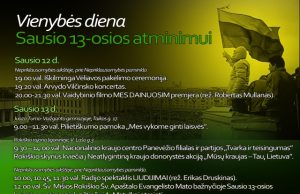 Vienybės dienos renginiai