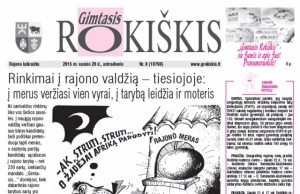 Antradienio "Gimtasis Rokiškis"