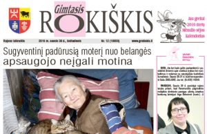 Šeštadienio "Gimtasis Rokiškis"