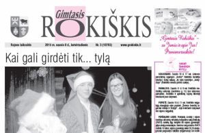 Skaitykite naujausią “Gimtąjį Rokiškį” Ketvirtadienio "Gimtasis Rokiškis"
