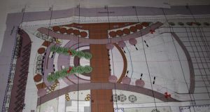 Savivaldybės aikštės rekonstrukcijos projektas. D.Zibolienės nuotr.