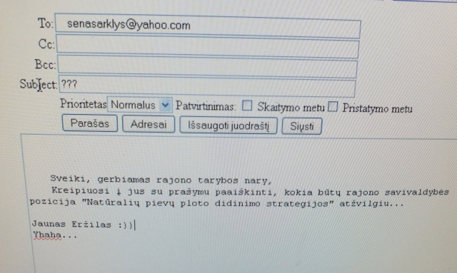 Tarybos nario Eugenijaus Germano Majausko adresu Tarybos nario Eugenijaus Germano Majausko adresu