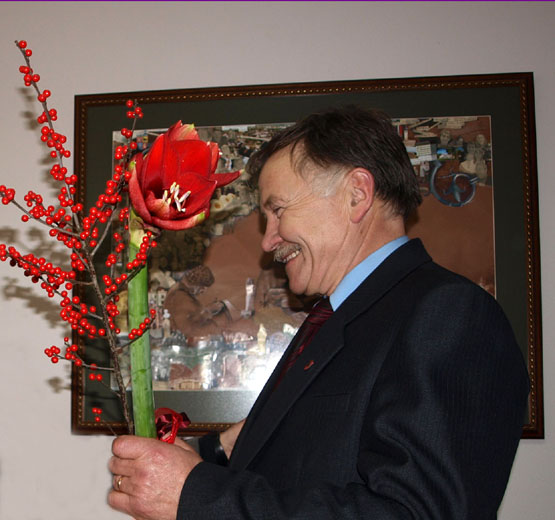 Kamajų seniūnas Vytautas Vilys. D.Zibolienės nuotr.